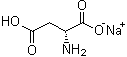 D-Aspartic acid monosodium salt molecular structure (CAS 10329-81-4)