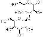 3-O-beta-D-Galactopyranosyl-alpha-D-mannopyranose molecular structure (CAS 103302-12-1)