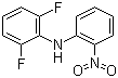 structure of CAS# 1033225-43-2, 2,6-Difluoro-N-(2-nitrophenyl)benzenamine