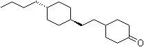 4-[2-(反式-4-丁基环己基)乙基]环己酮分子结构 (CAS 1033540-26-9)