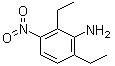 结构式 CAS# 103392-86-5, 2,6-二乙基-3-硝基苯胺