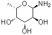 6-脱氧-alpha-L-吡喃半乳糖胺分子结构 (CAS 103419-79-0)