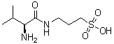 3-[[(2S)-2-Amino-3-methyl-1-oxobutyl]amino]-1-propanesulfonic acid molecular structure (CAS 1034190-08-3)