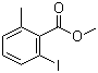 2-碘-6-甲基苯甲酸甲酯分子结构 (CAS 103440-55-7)