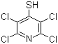 2,3,5,6-四氯-4-吡啶硫醇分子结构 (CAS 10351-06-1)