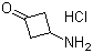 3-氧代环丁胺盐酸盐分子结构 (CAS 1035374-20-9)