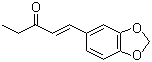 1-(3,4-亚甲二氧基苯基)-1-戊烯-3-酮分子结构 (CAS 10354-27-5)