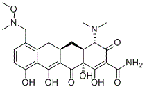 沙雷环素分子结构 (CAS 1035654-66-0)