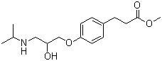 Esmolol molecular structure (CAS 103598-03-4)