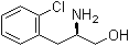 (R)-beta-氨基-2-氯苯丙醇分子结构 (CAS 103616-90-6)