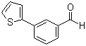 structure of CAS# 103668-99-1, 3-(2-Thienyl)benzaldehyde;3-Thien-2-ylbenzaldehyde