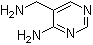 5-(Aminomethyl)pyrimidin-4-amine molecular structure (CAS 103694-27-5)