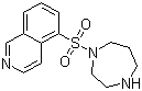 structure of CAS# 103745-39-7, Fasudil;1-(5-Isoquinolinesulfonyl)homopiperazine; Hexahydro-1-(5-isoquinolinylsulfonyl)-1H-1,4-diazepine