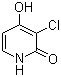 结构式 CAS# 103792-81-0, 3-氯-4-羟基-2(1H)-吡啶酮
