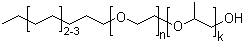 C9-C11 Alcohols ethoxylated propoxylated polymer molecular structure (CAS 103818-93-5)
