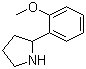 2-(2-甲氧基苯基)吡咯烷分子结构 (CAS 103857-96-1)