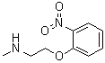 N-甲基-2-(2-硝基苯氧基)乙胺分子结构 (CAS 1038700-63-8)