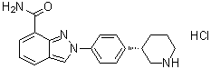 Niraparib molecular structure (CAS 1038915-64-8)