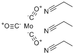 三羰基三(丙腈)钼(0)分子结构 (CAS 103933-26-2)