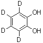 1,2-苯二酚-3,4,5,6-d<sub>4</sub>分子结构 (CAS 103963-58-2)
