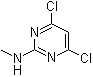 4,6-二氯-N-甲基-2-嘧啶胺分子结构 (CAS 10397-15-6)