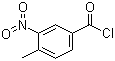 3-硝基-4-甲基苯甲酰氯分子结构 (CAS 10397-30-5)