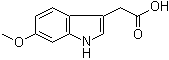 6-甲氧基吲哚-3-乙酸分子结构 (CAS 103986-22-7)