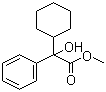 structure of CAS# 10399-13-0, Methyl cyclohexylphenylglycolate;Methyl 2-cyclohexyl-2-hydroxyphenylacetate