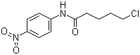 5-氯-N-(4-硝基苯基)戊酰胺分子结构 (CAS 1039914-85-6)