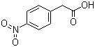 对硝基苯乙酸分子结构 (CAS 104-03-0)