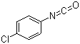 对氯苯异氰酸酯分子结构 (CAS 104-12-1)