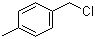 structure of CAS# 104-82-5, 4-Methylbenzyl chloride;alpha-Chloro-p-xylene; p-Xylyl chloride