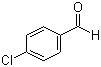 结构式 CAS# 104-88-1, 4-氯苯甲醛; 对氯苯甲醛