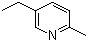 structure of CAS# 104-90-5, 5-Ethyl-2-methylpyridine;2-Methyl-5-ethylpyridine; 5-Ethyl-2-picoline