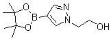 1-(2-Hydroxyethyl)-1H-pyrazole-4-boronic acid pinacol ester molecular structure (CAS 1040377-08-9)