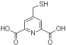 4-(Mercaptomethyl)-2,6-pyridinedicarboxylic acid molecular structure (CAS 1040401-18-0)