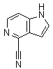 1H-Pyrrolo[3,2-c]pyridine-4-carbonitrile molecular structure (CAS 1040682-68-5)