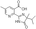 甲基咪草烟分子结构 (CAS 104098-48-8)