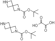 tert-Butyl 2,6-diazaspiro[3,3]heptane-2-carboxylate hemioxalate molecular structure (CAS 1041026-71-4)