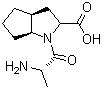 [2S-[1(R*),2alpha,3abeta,6abeta]]-1-(2-Amino-1-oxopropyl)octahydrocyclopenta[b]pyrrole-2-carboxylic acid molecular structure (CAS 104160-97-6)