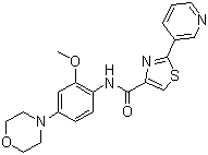 IRAK inhibitor 6 molecular structure (CAS 1042672-97-8)
