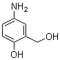 4-Amino-2-(hydroxymethyl)phenol molecular structure (CAS 104333-09-7)