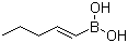 structure of CAS# 104376-24-1, 1-Penten-1-ylboronic acid