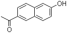 6-乙酰基-2-萘酚分子结构 (CAS 10441-41-5)