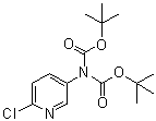 结构式 CAS# 1044148-99-3, 2-(6-氯-3-吡啶基)亚氨基二甲酸 1,3-二(叔丁基)酯