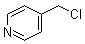 structure of CAS# 10445-91-7, 4-(Chloromethyl)pyridine;4-Picolyl chloride; 4-Pyridylmethyl chloride