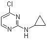 4-Chloro-N-cyclopropyl-2-pyrimidinamine molecular structure (CAS 1044771-76-7)