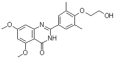 Apabetalone molecular structure (CAS 1044870-39-4)