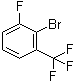 structure of CAS# 104540-42-3, 2-Fluoro-6-trifluoromethylbromobenzene;1-Bromo-2-fluoro-6-trifluoromethylbenzene; 2-Bromo-1-fluoro-3-trifluoromethylbenzene; 2-Bromo-3-fluorobenzotrifluoride