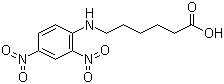 N-(2,4-Dinitrophenyl)-6-aminohexanoic acid molecular structure (CAS 10466-72-5)